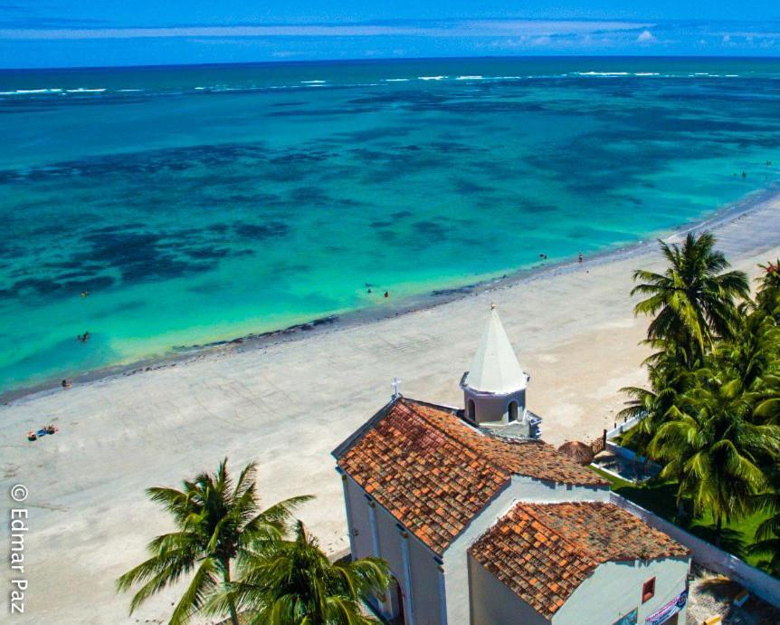 Casa Refugio Dos Carneiros, 1Min Do Mar, 4Suites, Salao De Jogos بريا دوس كارنيروس المظهر الخارجي الصورة