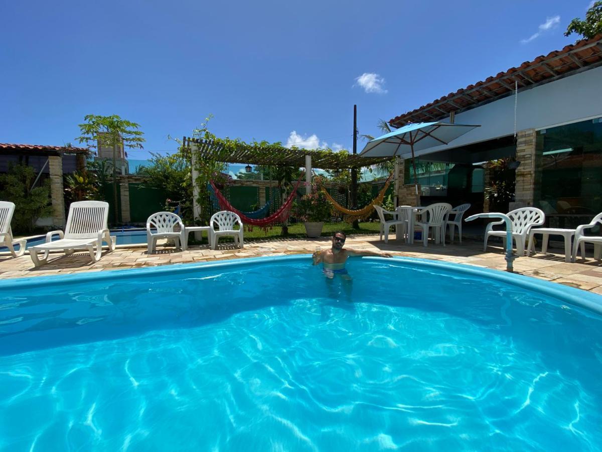 Casa Refugio Dos Carneiros, 1Min Do Mar, 4Suites, Salao De Jogos بريا دوس كارنيروس المظهر الخارجي الصورة