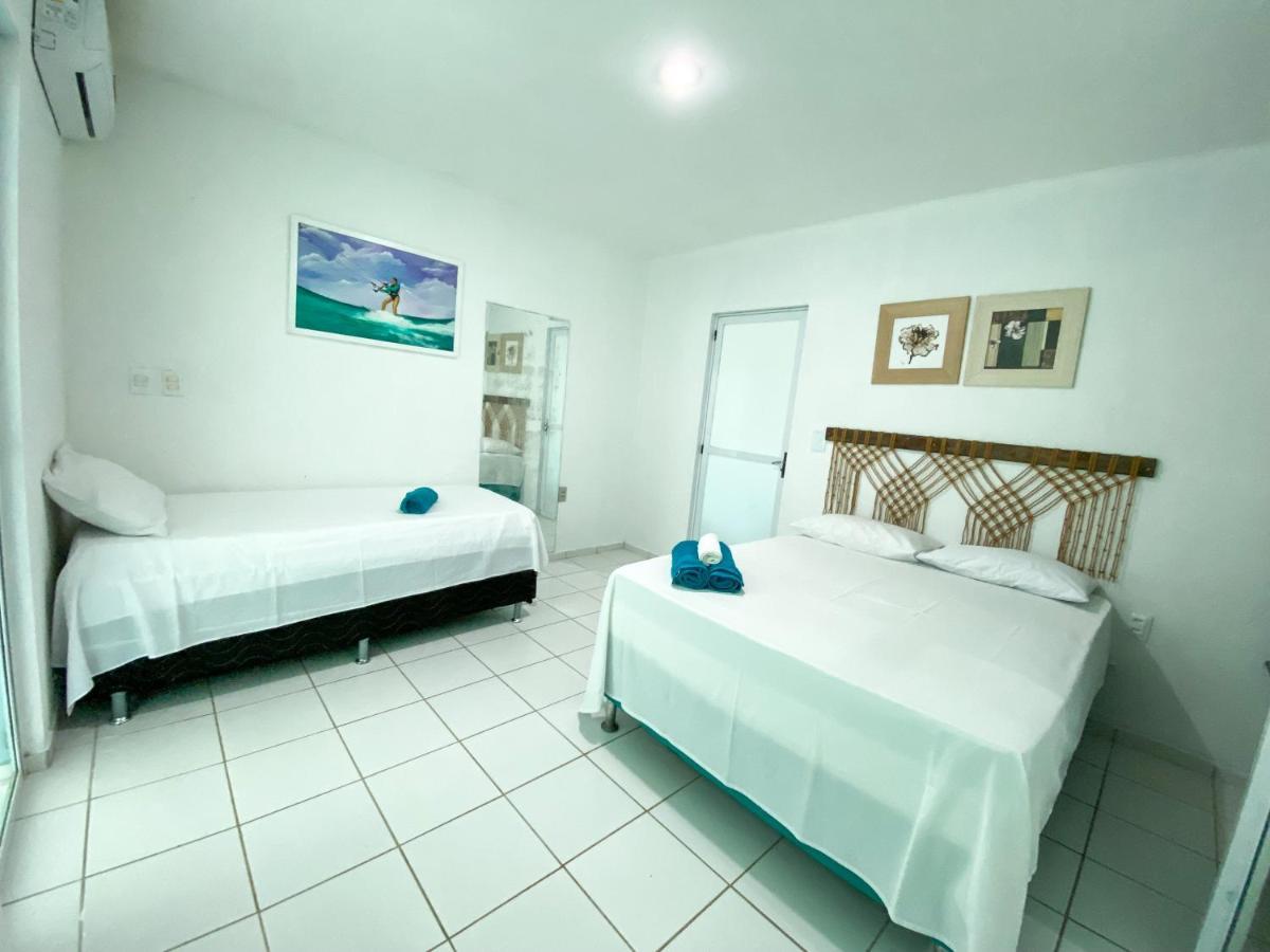 Casa Refugio Dos Carneiros, 1Min Do Mar, 4Suites, Salao De Jogos بريا دوس كارنيروس المظهر الخارجي الصورة