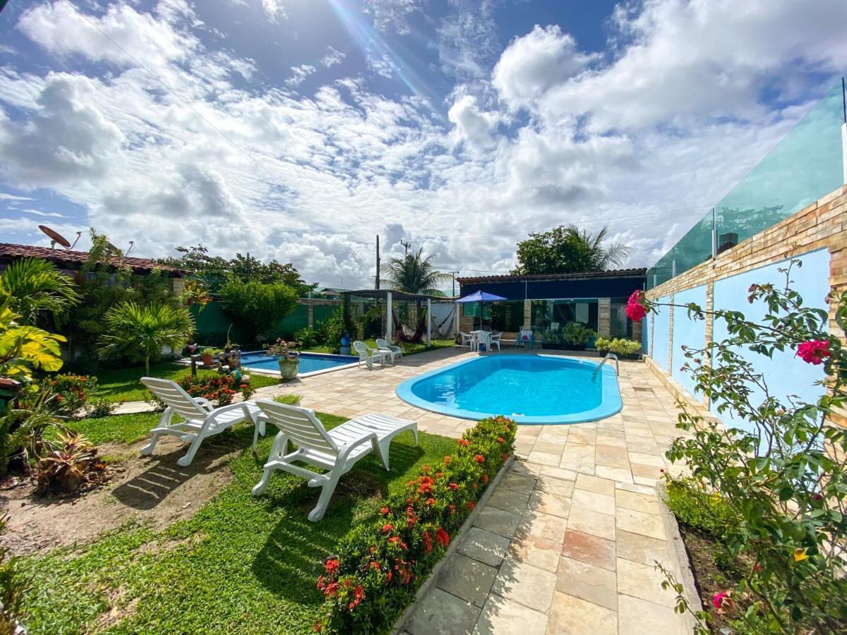 Casa Refugio Dos Carneiros, 1Min Do Mar, 4Suites, Salao De Jogos بريا دوس كارنيروس المظهر الخارجي الصورة