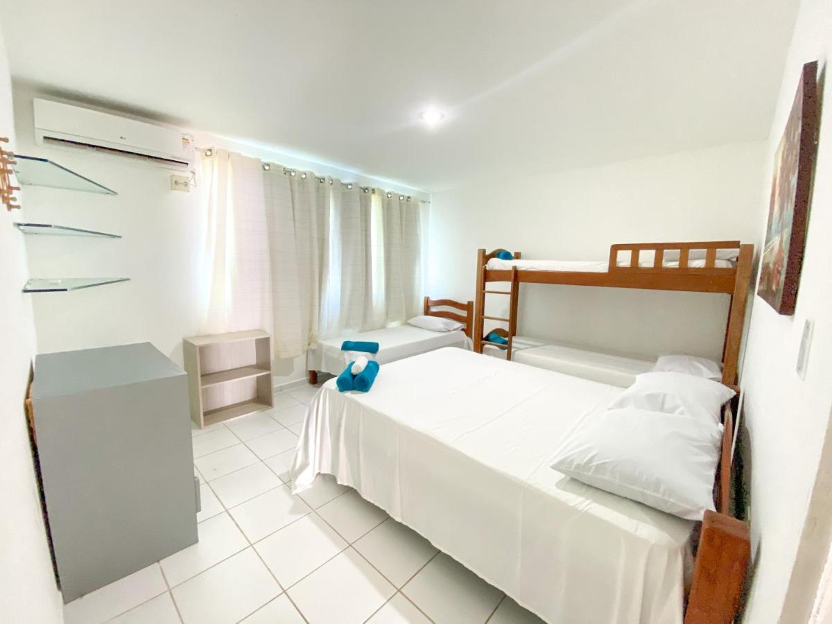 Casa Refugio Dos Carneiros, 1Min Do Mar, 4Suites, Salao De Jogos بريا دوس كارنيروس المظهر الخارجي الصورة
