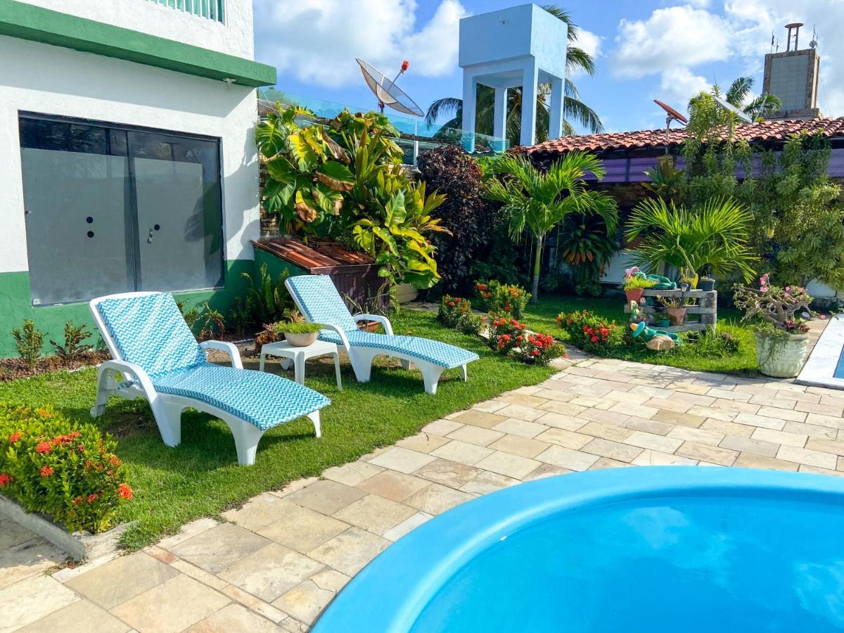 Casa Refugio Dos Carneiros, 1Min Do Mar, 4Suites, Salao De Jogos بريا دوس كارنيروس المظهر الخارجي الصورة